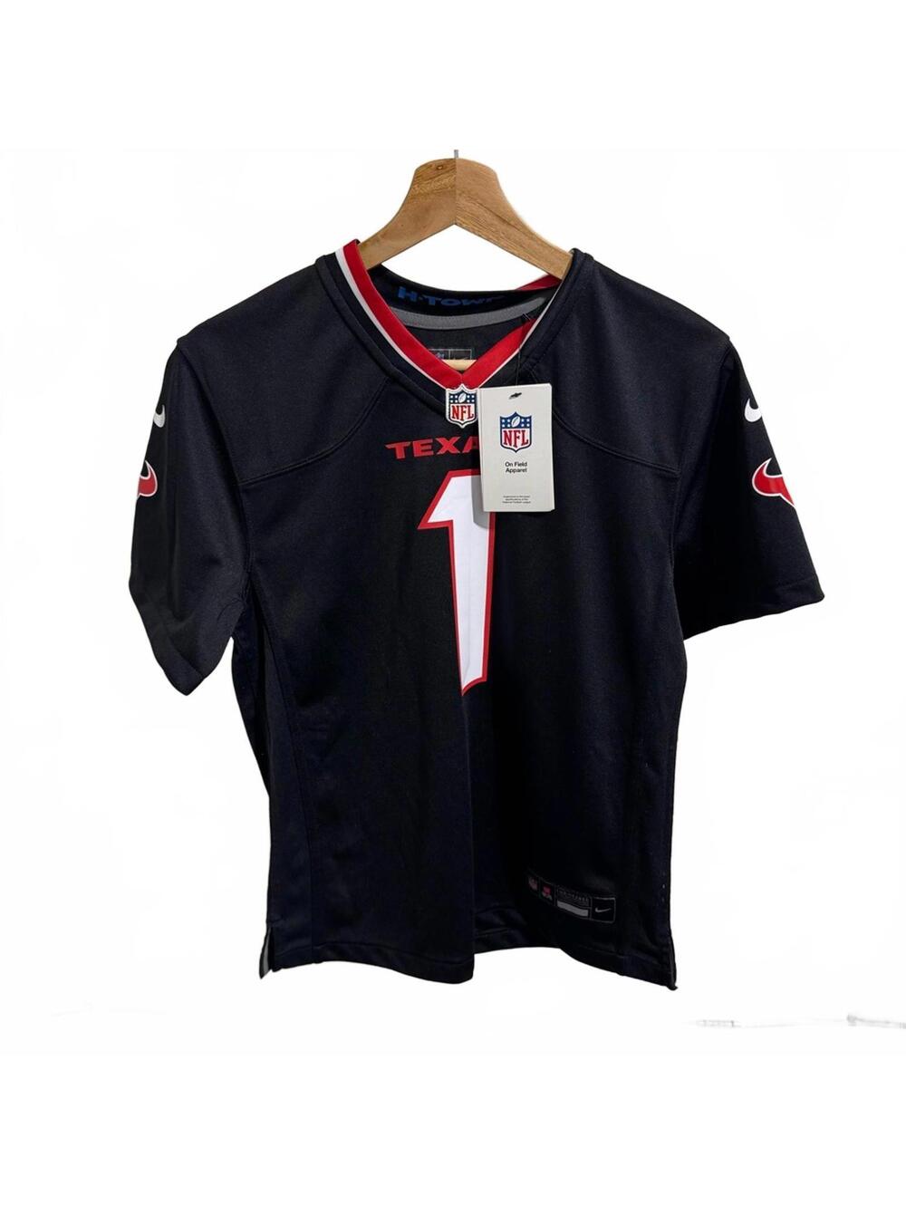 Kids Houston Texans NFL #1 Diggs Football Jersey Med